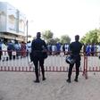 The court case in the northern Senegal was held amid tension as police blocked roads and supporters of the teacher, Cheikhouna Gueye, gathered behind barriers