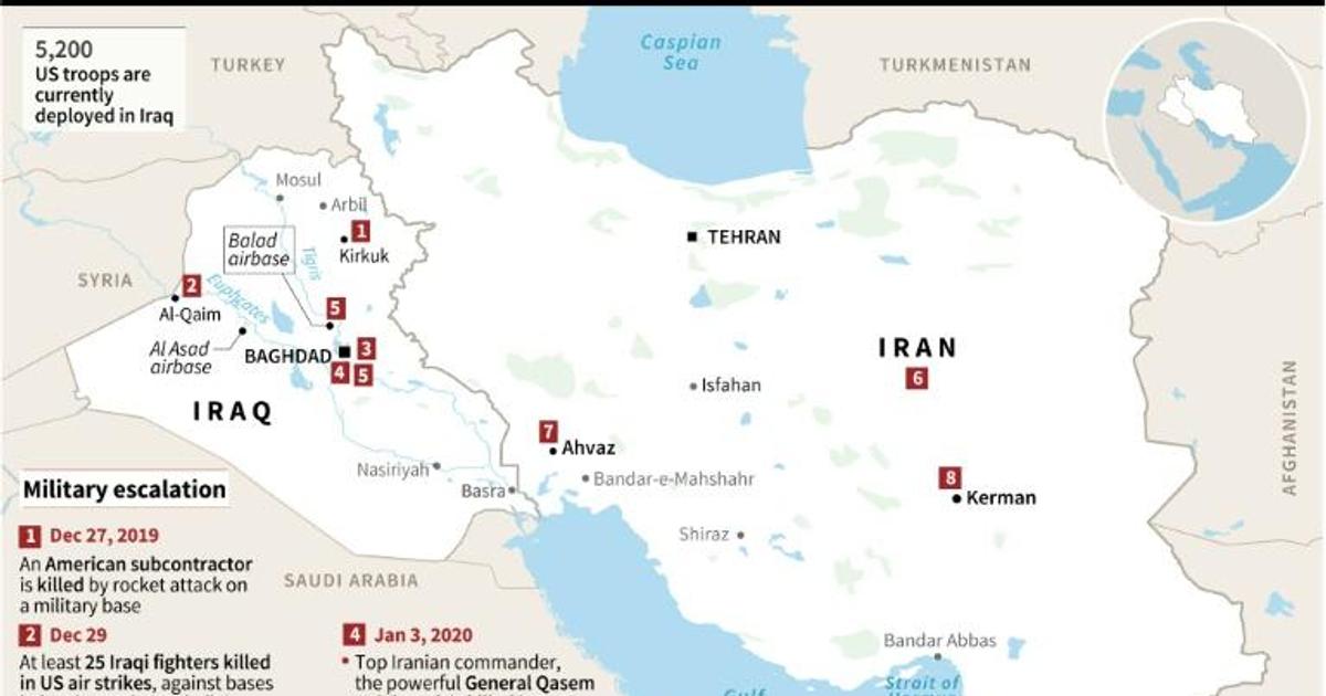 Trump warns Iran of 'major retaliation,' threatens sanctions on Iraq ...