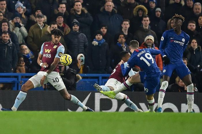 Mason Mount's superb strike fired Chelsea to victory against Aston Villa