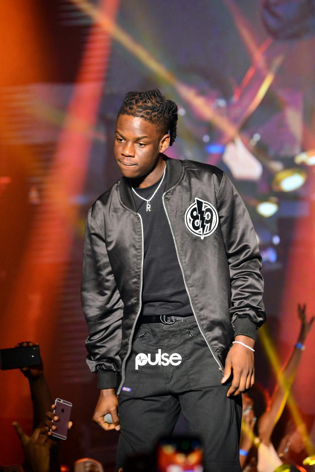 Davido, Olamide, Rema, Mayorkun perform at Kizz Daniel Live . (Pulse Nigeria)
