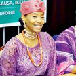The Oluwo of Iwoland Oba Abdulrasheed Akanbi and his wife, Chanel Chin at an event in Lagos, when they were together. (Daily Trust)