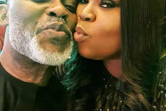 Nollywood icon, Richard Mofe-Damijo recently celebrated his nineteenth wedding anniversary with wife, Abike. [Instagram/MofeDamijo]