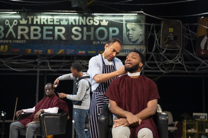 'Barber Shop Chronicles': An Exhilarating Sanctuary for Generations in Flux