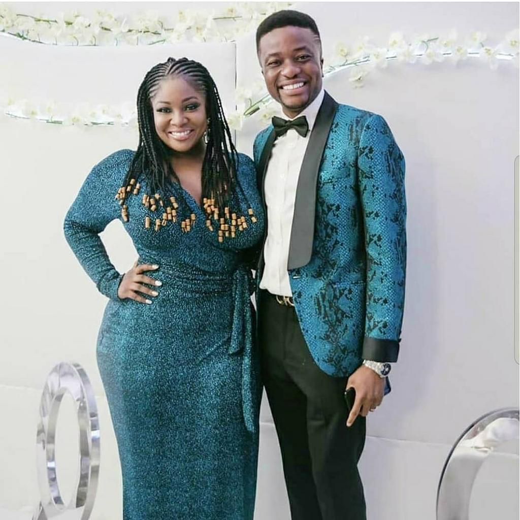 Toolz and hubby, Captain Tunde Demuren welcomed their first child back in 2018. The couple welcomed their son, Asher in fall away United Kingdom. [Instagram/ToolO]