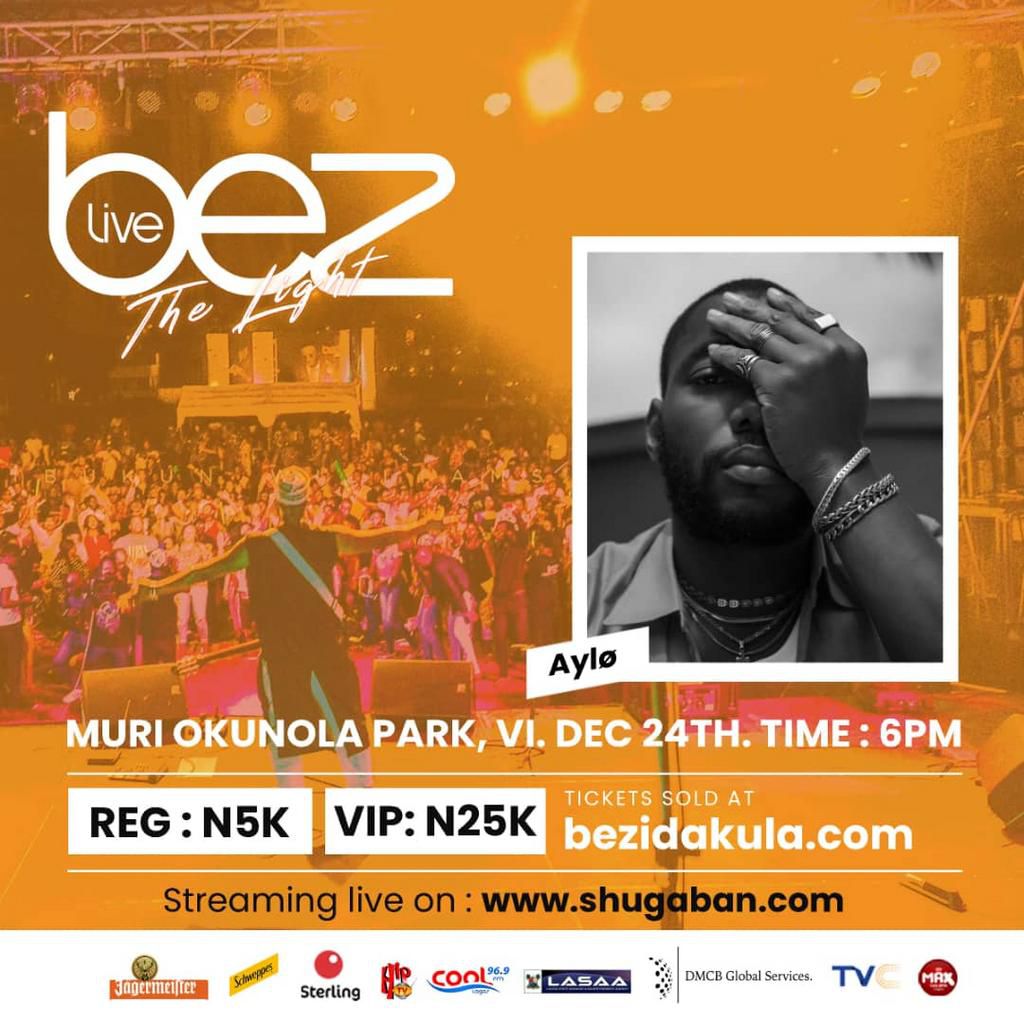Bez set to thrill fans on Christmas eve at #BezLive2019
