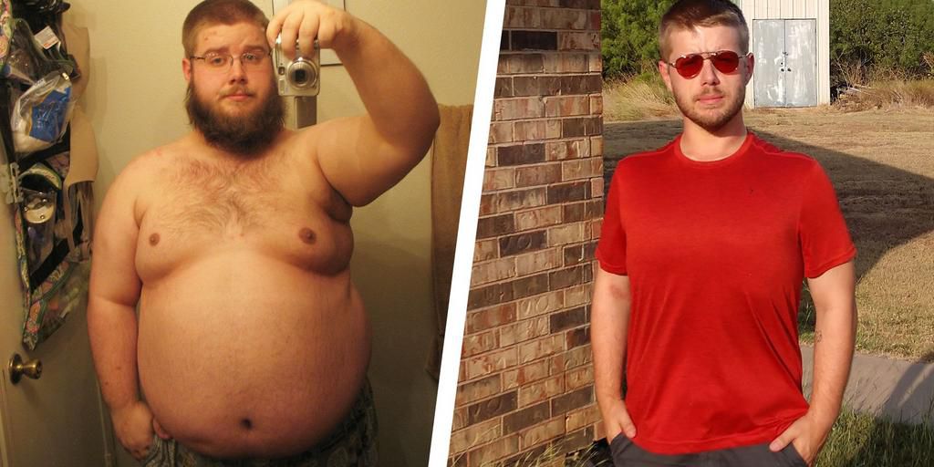 This Guy Left Fad Diets Behind and Lost 185 Pounds