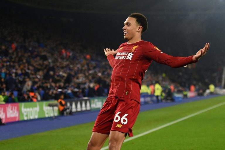 Trent Alexander-Arnold had a hand in all four of Liverpool's goals at Leicester