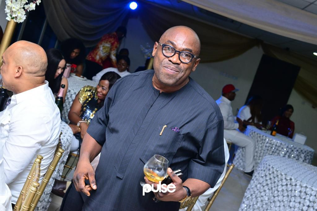 Guests at La'vee Rooftop official opening party