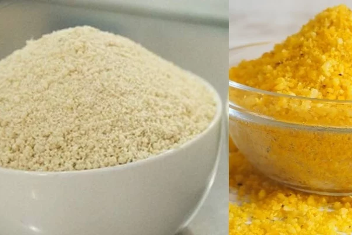 Different creative ways to use garri in making food