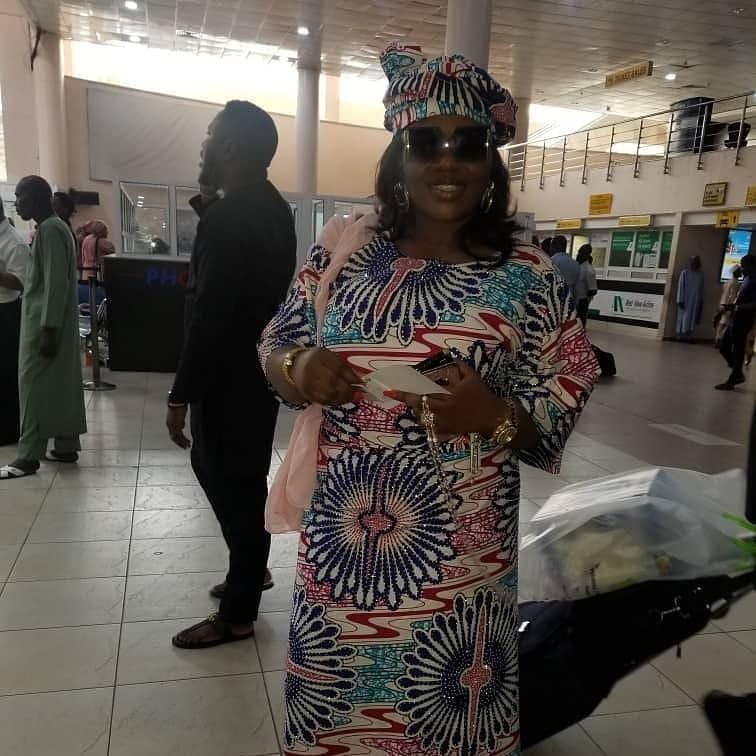 Bimbo Thomas is already in Kano ahead of the award ceremony [Instagram/bon awards]