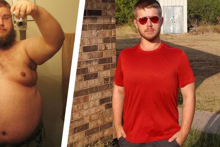 This Guy Left Fad Diets Behind and Lost 185 Pounds