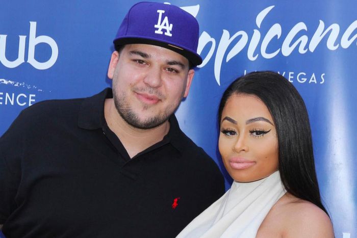 Rob Kardashian and Blac Chyna.