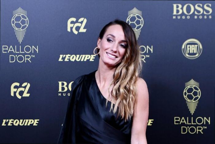 Club Deportivo Tacon forward Kosovare Asllani arrives to attend the Ballon d'Or ceremony last month in Paris