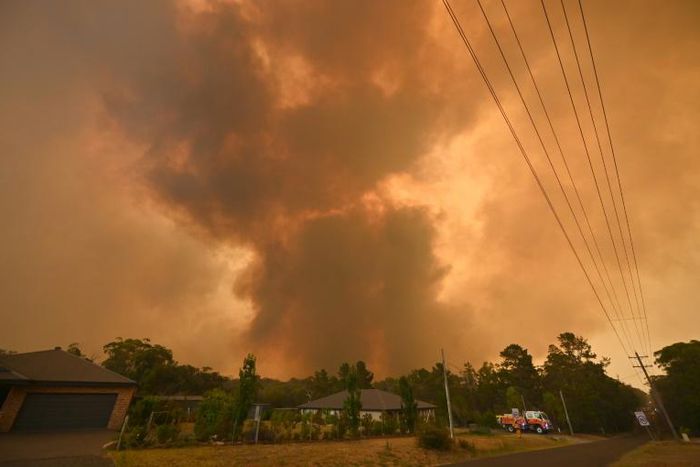 Large parts of Australia have been ravaged by massive bushfires