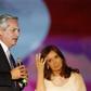 Argentina's new President Alberto Fernandez speaks during his inauguration ceremony in Buenos Aires on December 10, 2019
