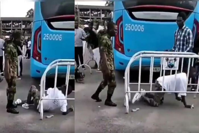 Soldier’s punishment to camouflage uniform-wearing boy will make you throw yours away (video)