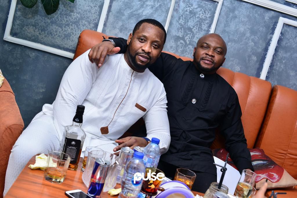 Guests at La'vee Rooftop official opening party