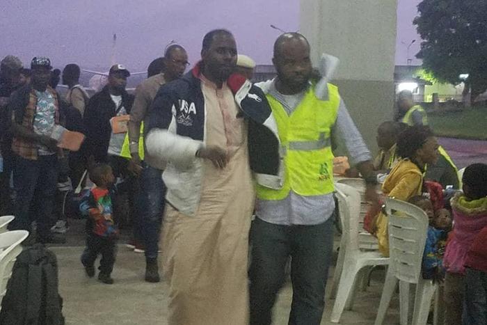 168 stranded Nigerians return from Libya. [NAN]