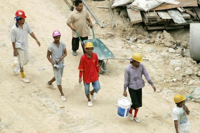 Malaysia is home to nearly two million foreign workers, most involved in the construction and maintenance industries