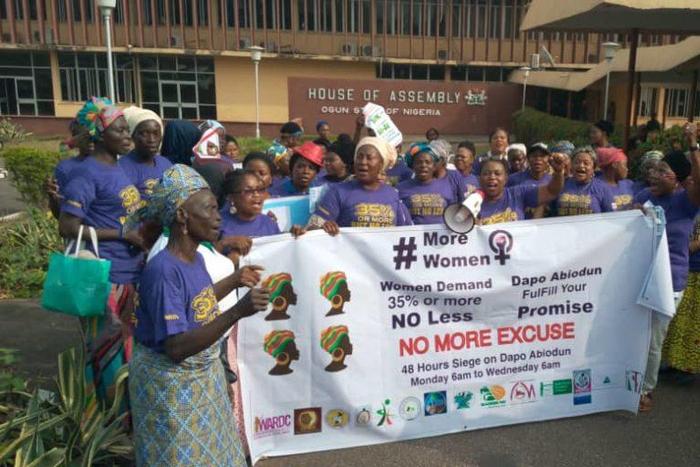 Ogun Commissioners’ list: Women group protests non-inclusion of enough women. [NAN]