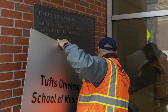 Tufts Removes Sackler Name Over Opioids: 'Our Students Find It Objectionable'