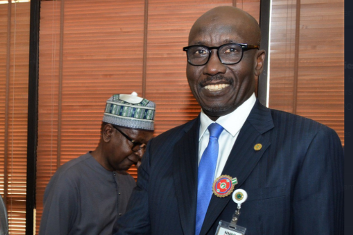 Group Managing Director of Nigerian National Petroleum Corporation (NNPC), Malam Mele Kyari. [Twitter/@NNPCgroup]