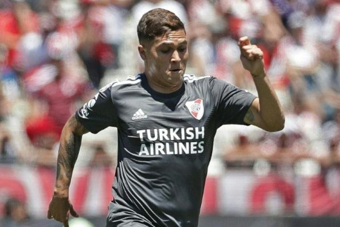 River Plate's Juan Fernando Quintero