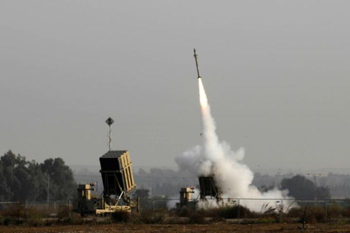 Israel's Iron Dome system has frequently intercepted rockets fired by Palestinian militants in Gaza