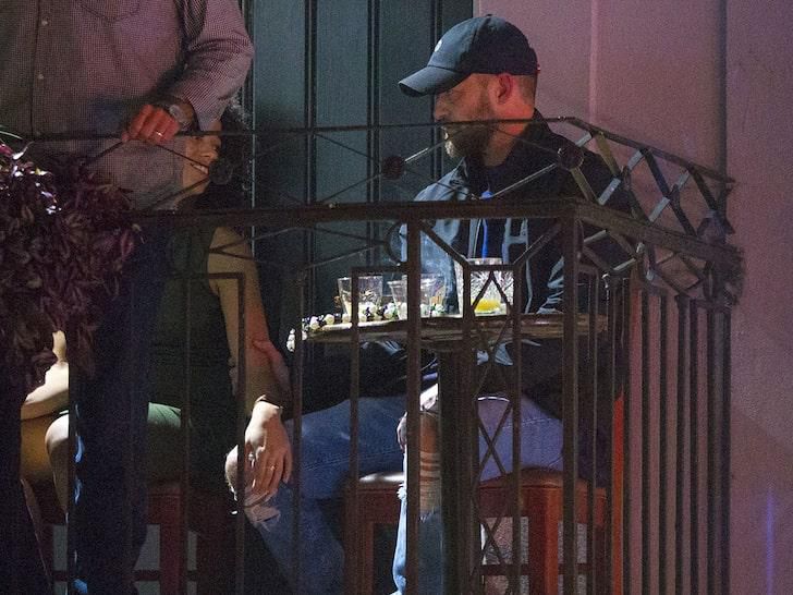 In the photos shared online, the singer was spotted being all cozy with Alisha. [TMZ]