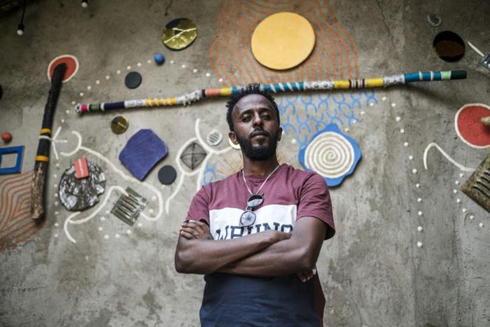 "You live by sharing ideas," Mulubrhan said. "So we can use art to reunite all the people"