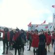IMAGES  Tunisian women of the Falgatna collective perform in Arabic the Chilean viral feminist anthem turned into a mighty global roar against sexual violence "The Rapist is You!" during a flashmob in Tunis.
