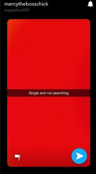 The winner of the last edition of Nigeria's most-watched reality TV show, Big Brother Naija, Mercy Eke says she is single and not searching. [LindaIkeji]