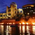 The dome in Hiroshima is the most famous building left intact after the bombing