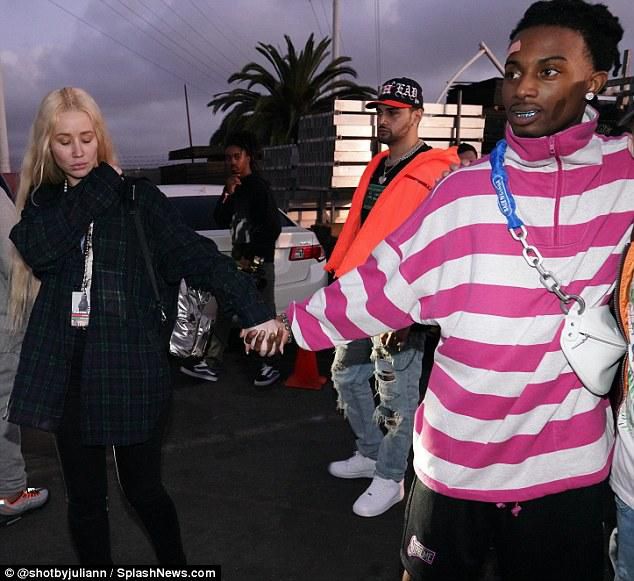 The couple sparked engagement rumors in July when Iggy flaunted a massive ring on her left ring finger during an appearance on The X Change Rate.[DailyMail]