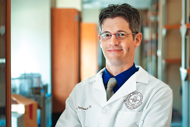 Jake VanLandingham Ph.D., the founder of Prevacus, is developing a nasal spray to reduce the impact of concussions.