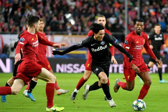 Minamino's move brings an end to his five-year spell with Salzburg, whom he joined from Cerezo Osaka in January 2015