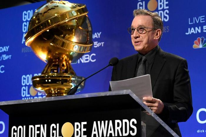 Tim Allen announced Golden Globe nominations, with "Marriage Story" taking the most with five