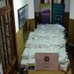 A photo released by Uruguay's navy showing 4,418 kilograms of cocaine seized at Montevideo's port