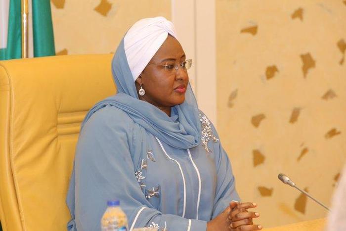 The Wife of the President, Mrs Aisha Buhari. [Twitter/@aishambuhari]