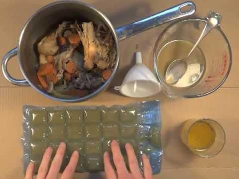 Fancy making your stock cubes yourself? Here's a chicken stock cubes recipe