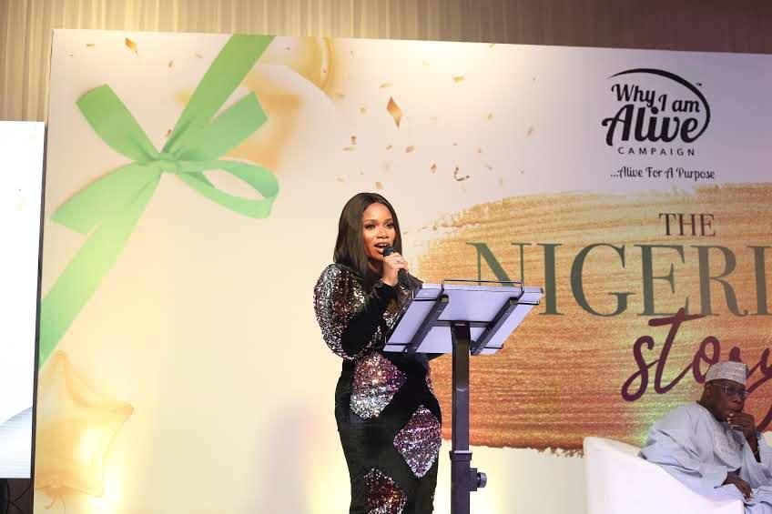 Obasanjo, Badero urge Nigerian youths to take action at "Why I Am Alive" campaign party