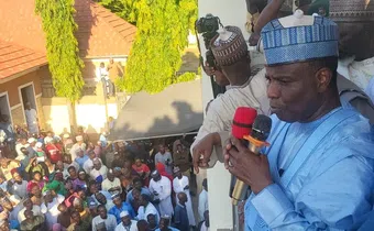 Aminu Tambuwal, former Governor of Sokoto State and Senator representing Sokoto South.