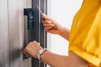 woman-using-smart-lock
