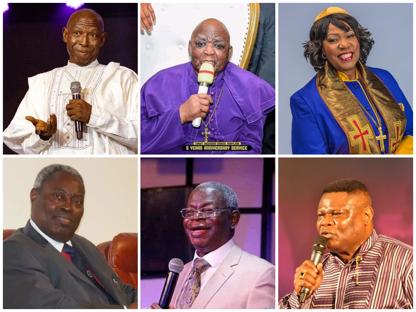Age Can’t Stop Them - 10 oldest Nigerian Pastors still active in ministry