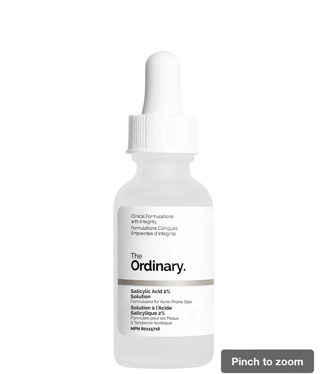 The Ordinary Salicylic Acid 2% Exfoliating Blemish Solution