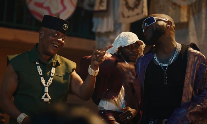 Davido releases stunning visuals for his hit single 'With You' featuring Omah Lay