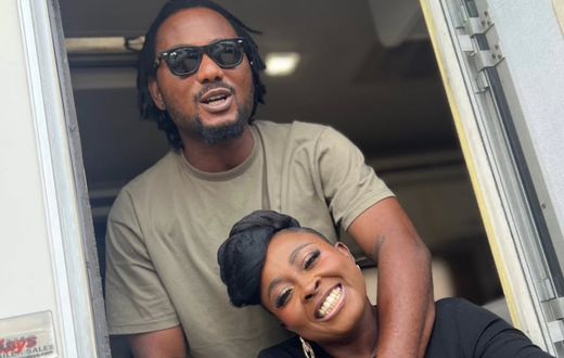 Lolo1 and her man Emmanuel[nstagram/officiallolo1]