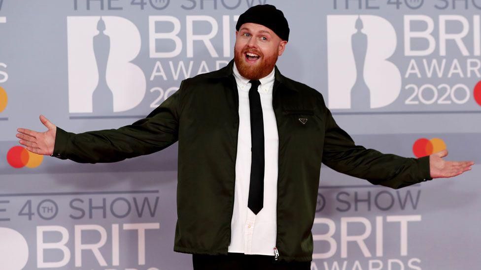 Tom Walker at the 40th BRIT Awards Red Carpet [Reuters]