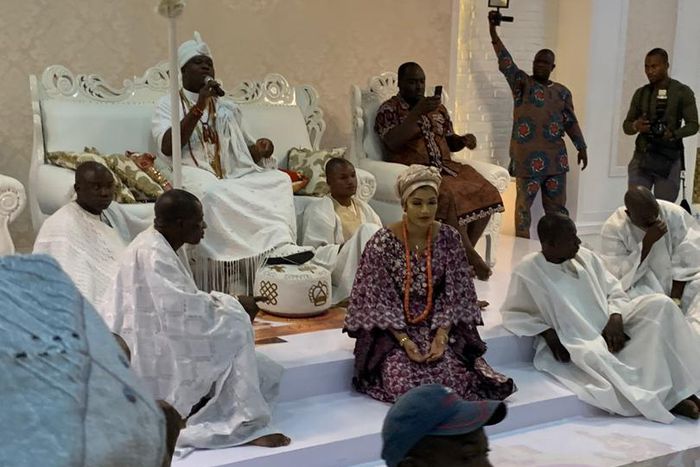 Ooni of Ife receives Dr. Elizabeth Jack Rich-Tien, holds discuss for empowerment intervention in southwest