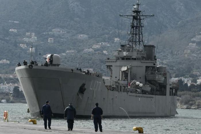 Greece has not allowed those detained on the vessel to lodge asylum applications